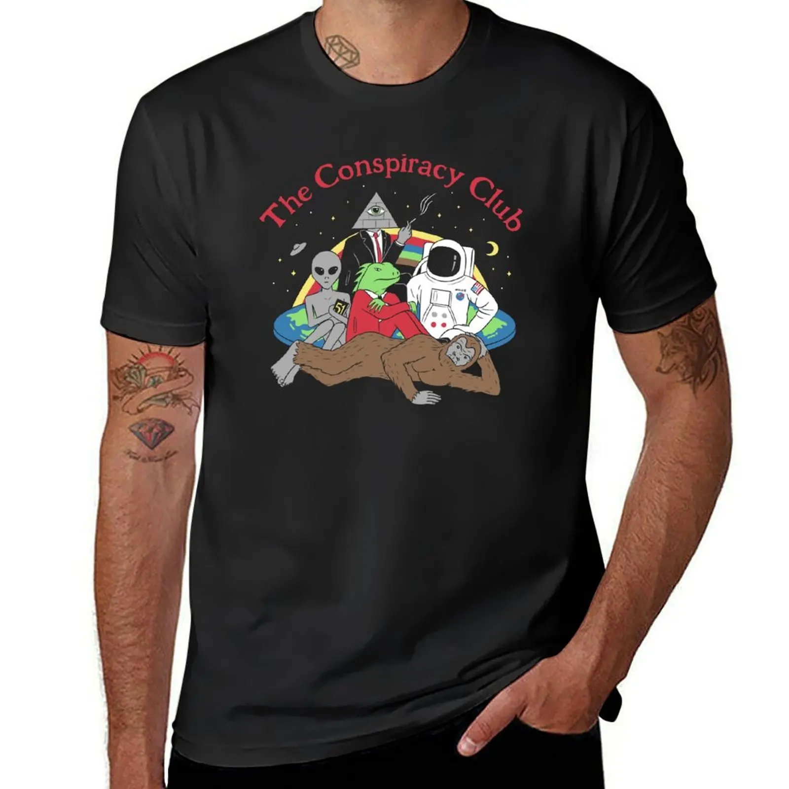 Conspiracy Theories Club T-Shirt plus sizes customs design your own plus size tops oversizeds sweat shirts, men
Conspiracy Theories Club T-Shirt plus sizes customs design your own plus size tops oversizeds sweat shirts, men