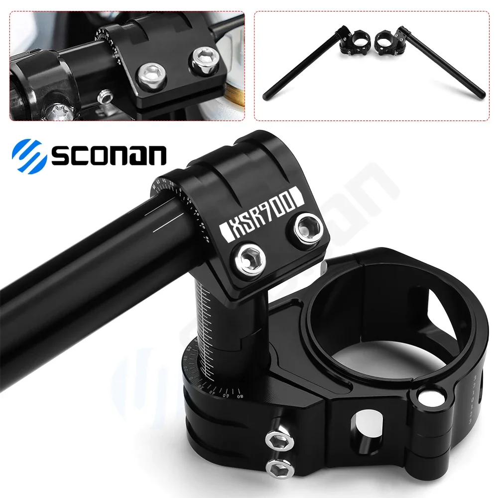 Motorcycle Accessories Clip On Fork Tube Handlebar Adjustable 50MM For YAMAHA XSR 900 XSR900 2016 2017 2018 2019 2020 2021
Motorcycle Accessories Clip On Fork Tube Handlebar Adjustable 50MM For YAMAHA XSR 900 XSR900 2016 2017 2018 2019 2020 2021