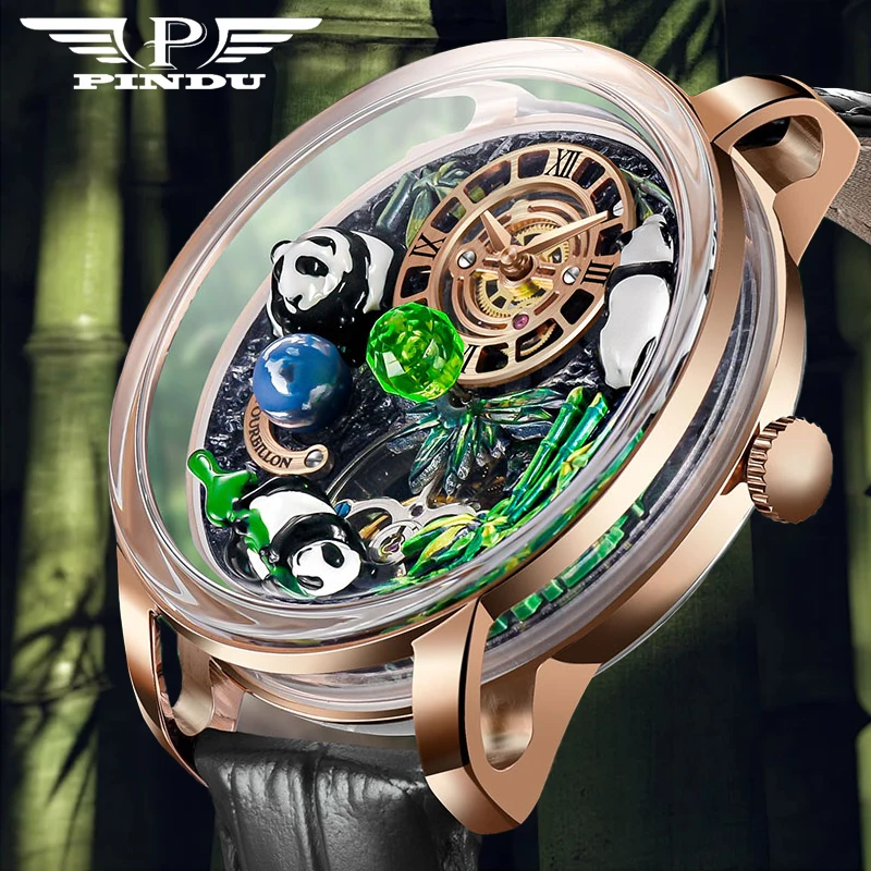2025NEW PINDU panda Series Mechanical Watch Men Japan NH35 Movement Sapphire Mirror Waterproof fashion Automatic machinery Watch
2025NEW PINDU panda Series Mechanical Watch Men Japan NH35 Movement Sapphire Mirror Waterproof fashion Automatic machinery Watch