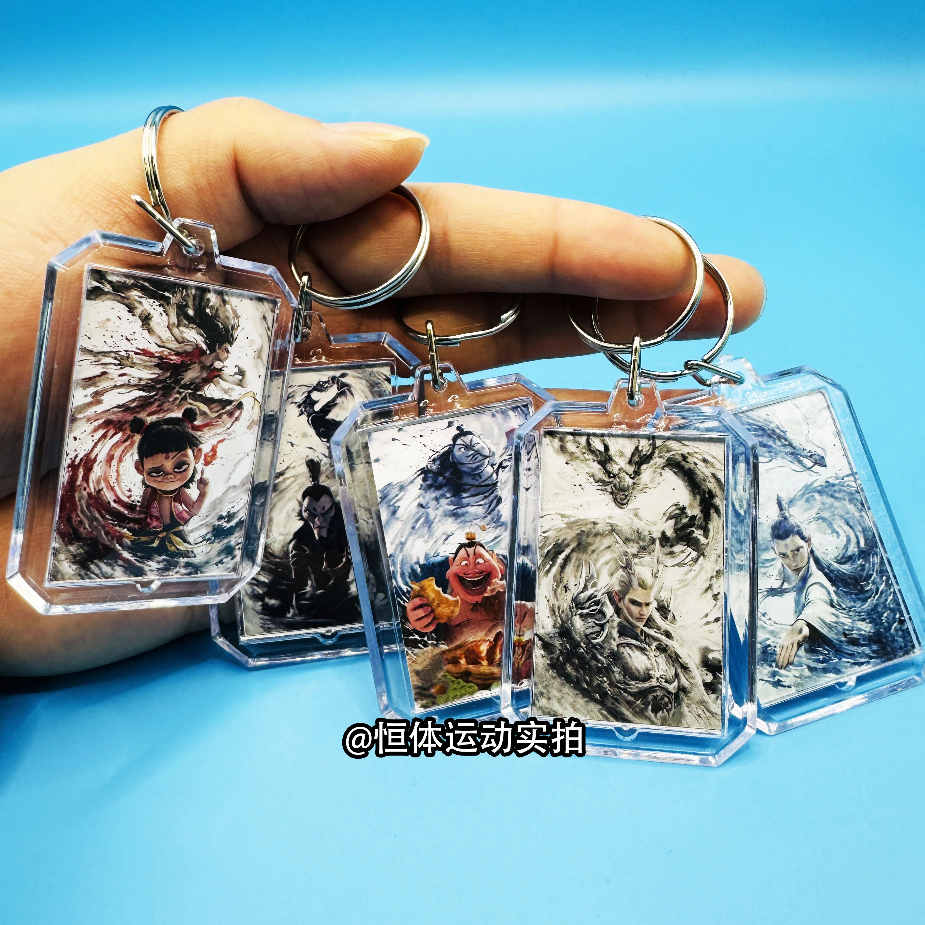 2025 Anime Film Ne Zha 2 Nezha's Demon Child Roars The Sea Set of 5 Keychain Aobing Aoguang Acrylic Student School Bag Pendant
2025 Anime Film Ne Zha 2 Nezha's Demon Child Roars The Sea Set of 5 Keychain Aobing Aoguang Acrylic Student School Bag Pendant