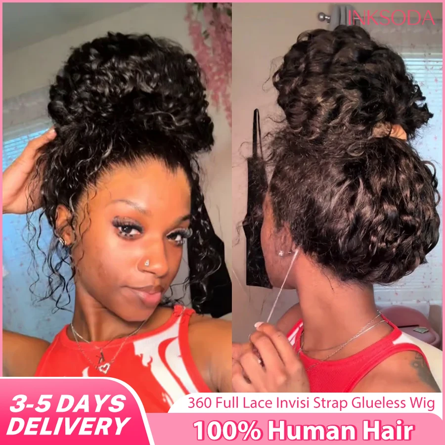 Парик из натуральных волос Deep Wave 360 HD Lace Frontal с невидимой застежкой, предварительно выщипанный, без клея, полностью кружевной, кудрявый, с регулируемым шнурком для женщин
Парик из натуральных волос Deep Wave 360 HD Lace Frontal с невидимой застежкой, предварительно выщипанный, без клея, полностью кружевной, кудрявый, с регулируемым шнурком для женщин