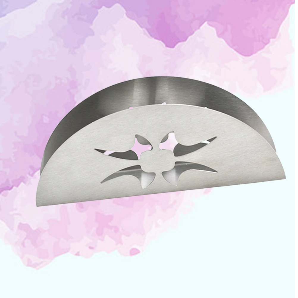 Stainless Steel Modern Tissue Holder Sector Cut Out Napkin Dispenser Stable Flat Feet Desk Kitchen Counter Decorative Organizer
Stainless Steel Modern Tissue Holder Sector Cut Out Napkin Dispenser Stable Flat Feet Desk Kitchen Counter Decorative Organizer
