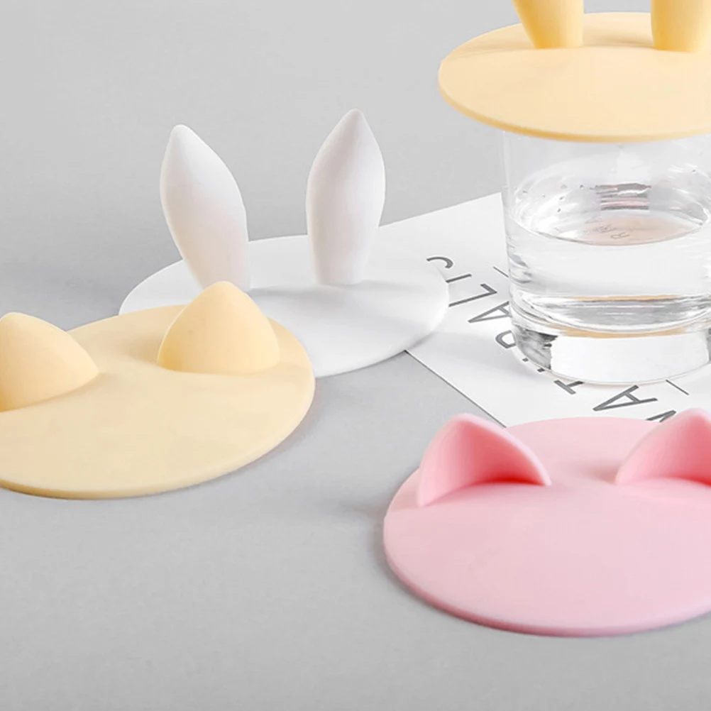 4 Pcs Rabbit Ear Cover Cup Lid Lids Water Leak-proof Cartoon Glass Mug Leakproof Ceramic
4 Pcs Rabbit Ear Cover Cup Lid Lids Water Leak-proof Cartoon Glass Mug Leakproof Ceramic