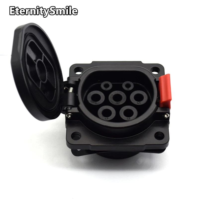 32A charging stand new energy electric car AC 220V 7-hole GB/T charger adapter socket female head holder
32A charging stand new energy electric car AC 220V 7-hole GB/T charger adapter socket female head holder