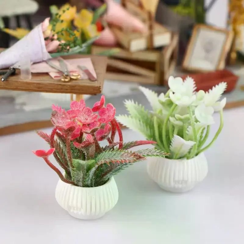 1/12 Dollhouse Simulation Potted Plants Model Dollhouse Home Decoration Micro Landscape Plants Ornaments Dolls House Accessories
1/12 Dollhouse Simulation Potted Plants Model Dollhouse Home Decoration Micro Landscape Plants Ornaments Dolls House Accessories