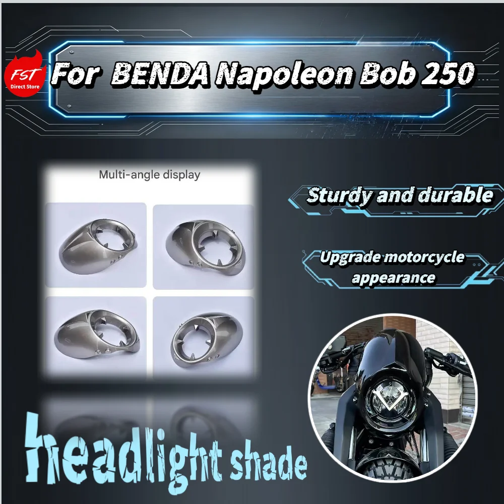 For Benda Napoleon 250 Retro Front Windshield Fairing Head Cowl No Drilling Install ABS Wind Deflector Decor Accessories
For Benda Napoleon 250 Retro Front Windshield Fairing Head Cowl No Drilling Install ABS Wind Deflector Decor Accessories