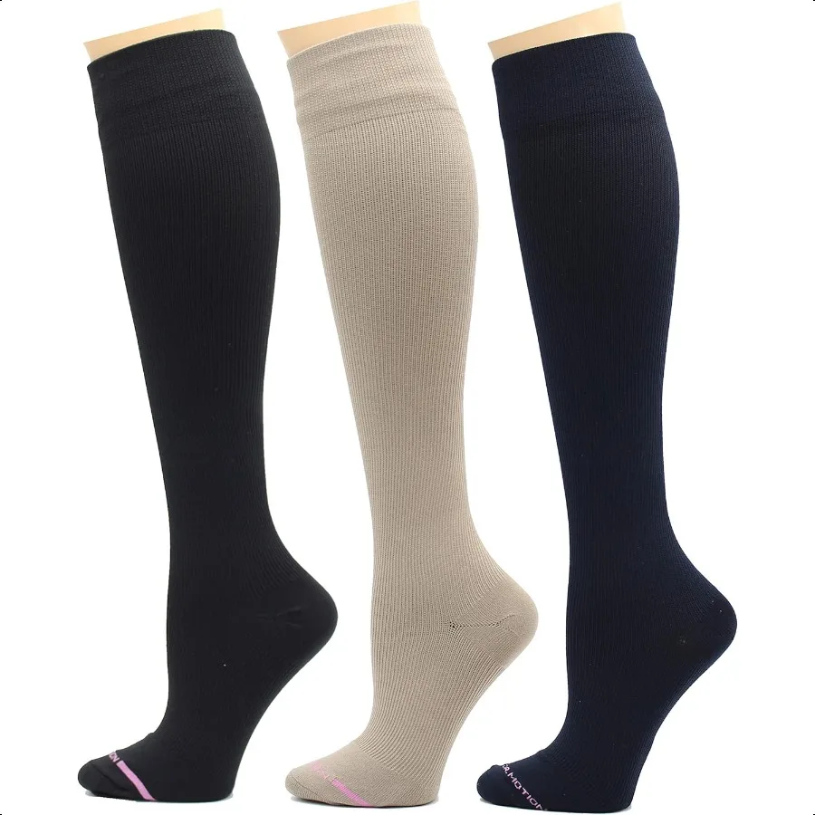 Dr. Motion 3 Pairs Therapeutic Graduated Comprion Women's Kneehi Socks
Dr. Motion 3 Pairs Therapeutic Graduated Comprion Women's Kneehi Socks