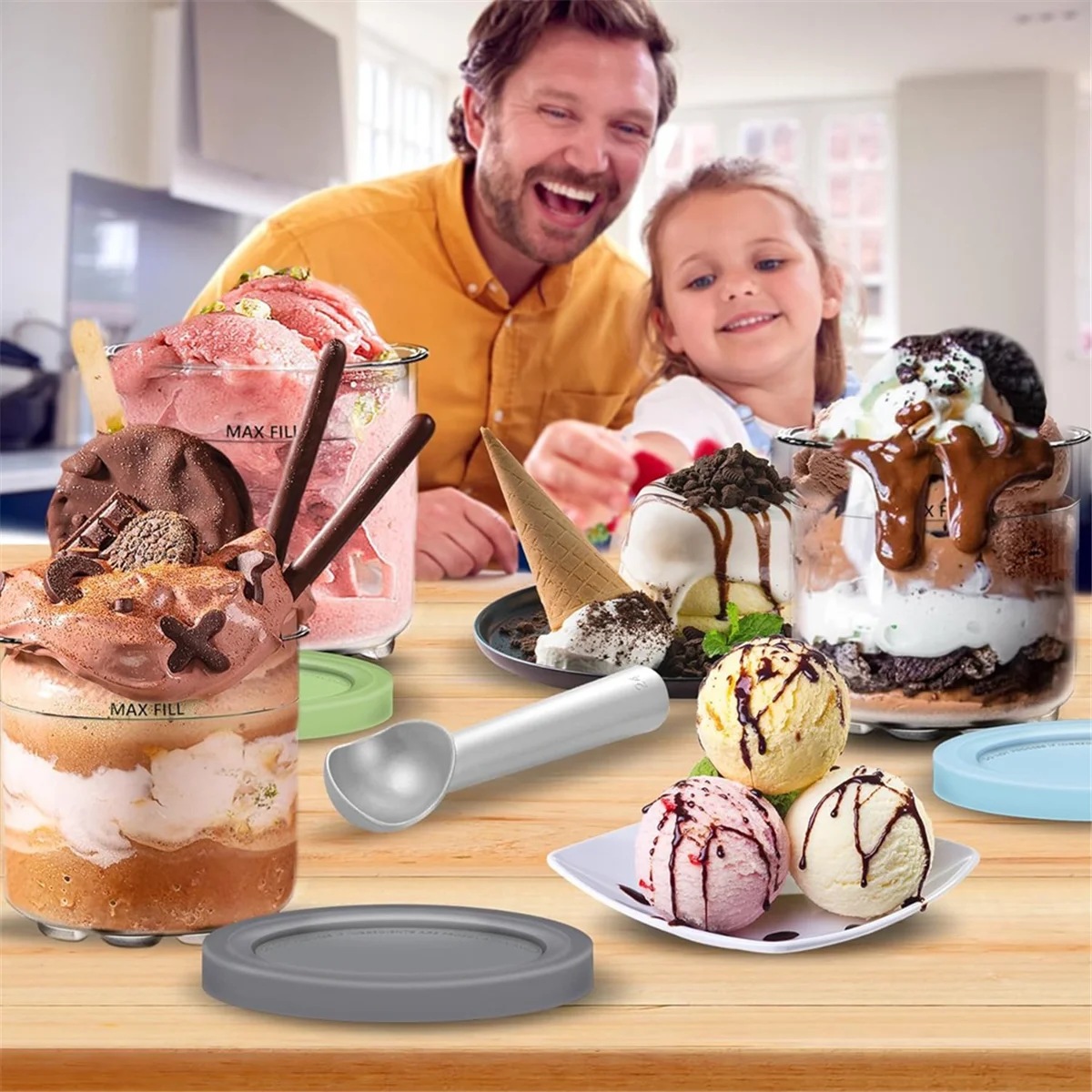 Топ A319I Креми Пинты и крышки для — 4 упаковки кремовых контейнеров для мороженого, чашек, банок, ванн, канистр, набор серий NC299AMZ и NC300S
Топ A319I Креми Пинты и крышки для — 4 упаковки кремовых контейнеров для мороженого, чашек, банок, ванн, канистр, набор серий NC299AMZ и NC300S