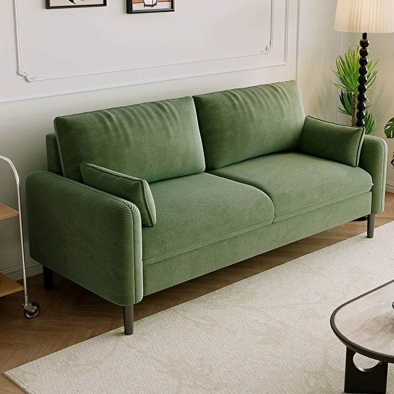 Fabric sofa living room double triple rental room small apartment bedroom office reception lounge new sofa
Fabric sofa living room double triple rental room small apartment bedroom office reception lounge new sofa