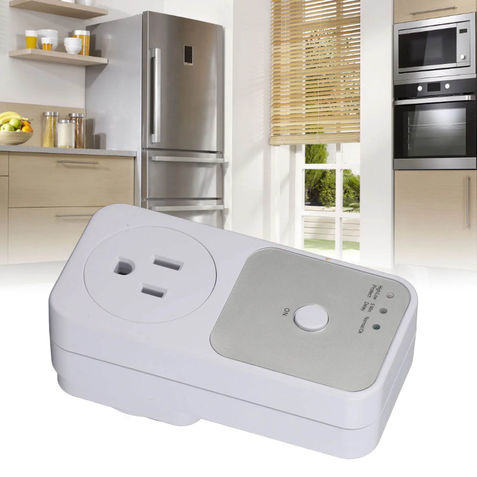 Портативная защита от напряжения, защита от напряжения холодильника, электрическая многофункциональная розетка для стиральной машины, вилка стандарта США, переменный ток 120 В
Портативная защита от напряжения, защита от напряжения холодильника, электрическая многофункциональная розетка для стиральной машины, вилка стандарта США, переменный ток 120 В