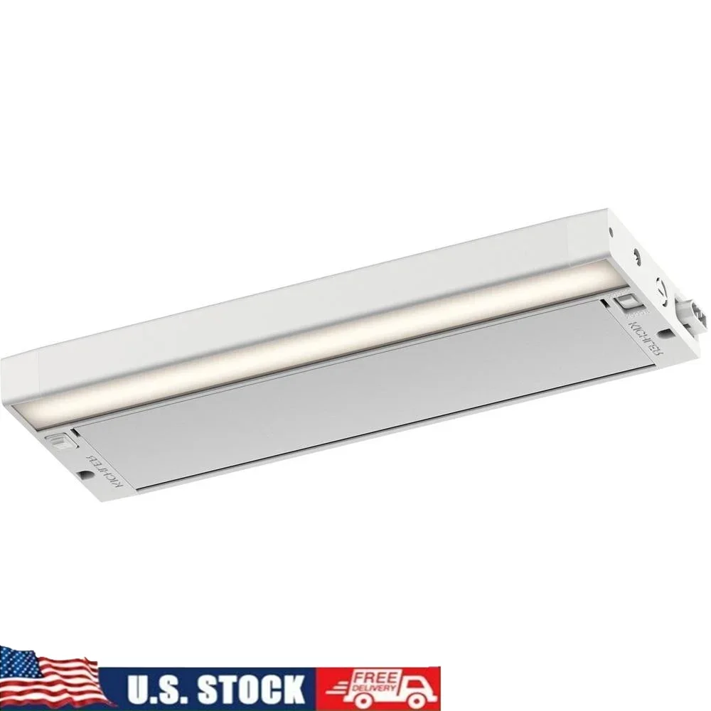 Under Cabinet LED Light Textured White 22" Classic Design 4.2" CSA UL Listed Dry Compliant Indoor FCC Title 24 6UCSK12WHT
Under Cabinet LED Light Textured White 22" Classic Design 4.2" CSA UL Listed Dry Compliant Indoor FCC Title 24 6UCSK12WHT