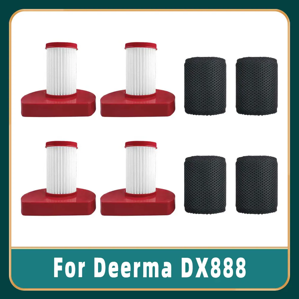 Совместимо с Deerma DX300 / DX888 Фильтр воздуха HEPA Пылесос для ручной уборки Запасные части Аксессуары
Совместимо с Deerma DX300 / DX888 Фильтр воздуха HEPA Пылесос для ручной уборки Запасные части Аксессуары