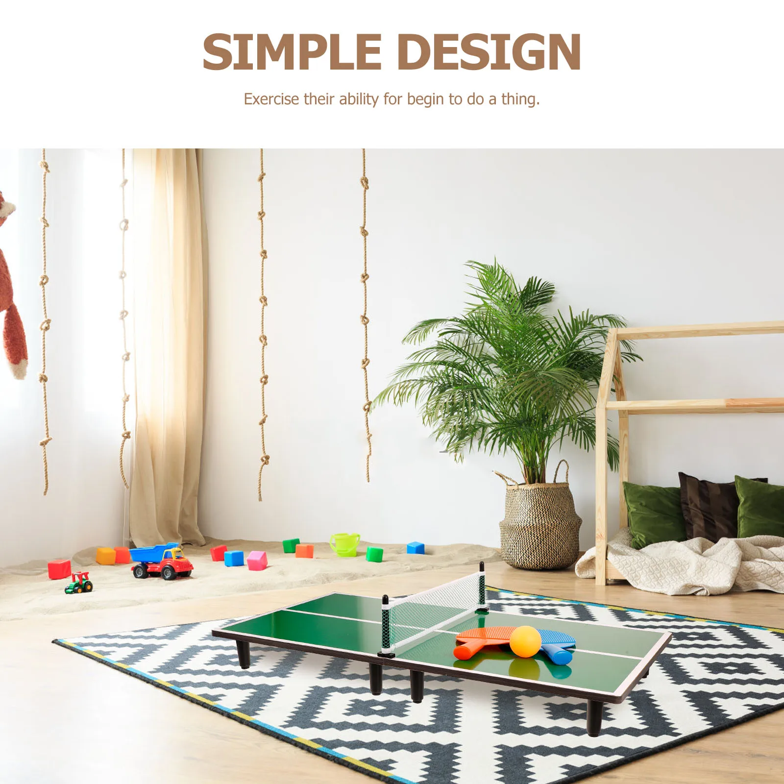 Mini Table Tennis Desktop Game Child Paddle Bamboo Toys Tabletop Kids Fun Portable Parent Child Interaction
Mini Table Tennis Desktop Game Child Paddle Bamboo Toys Tabletop Kids Fun Portable Parent Child Interaction