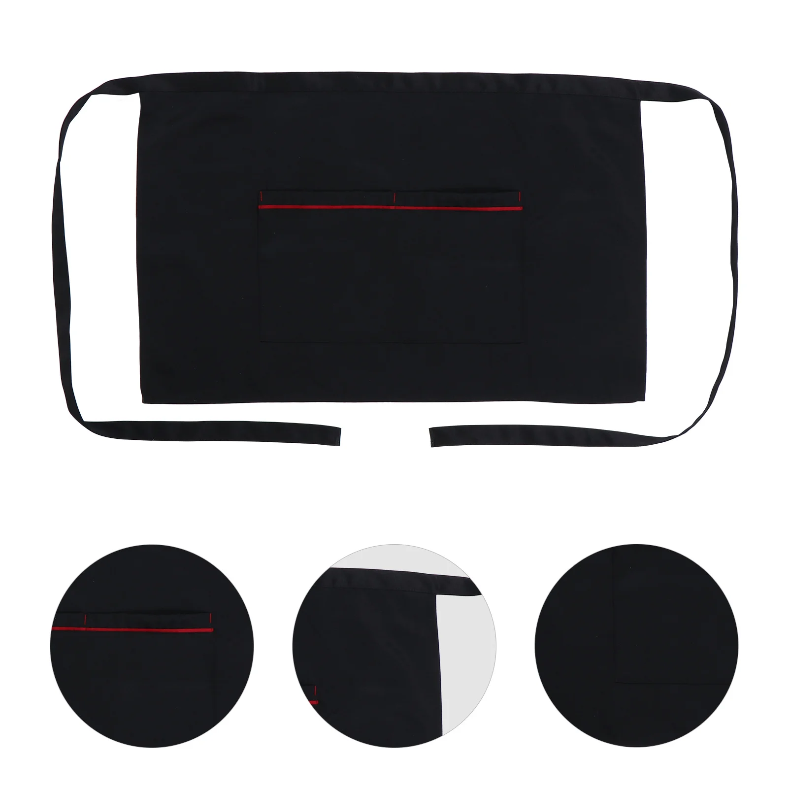 Short Waist Apron Half Body Apron Material Unisex Design Pockets for Waiters Catering School Restaurant Use
Short Waist Apron Half Body Apron Material Unisex Design Pockets for Waiters Catering School Restaurant Use