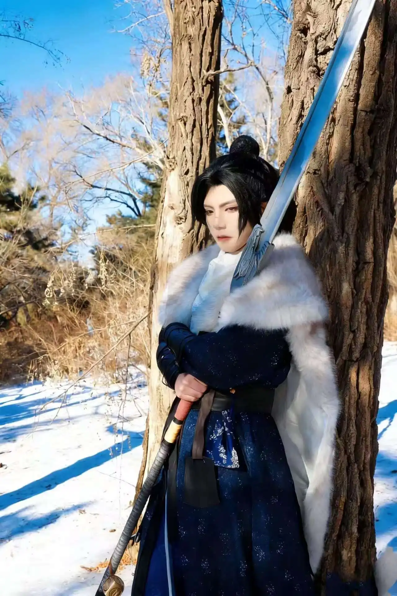 Where Winds Meet Tianquan Mo Dao Wooden Sword Cosplay Prop Unsharpened Long Blade Halloween Christmas Party Costume Accessories
Where Winds Meet Tianquan Mo Dao Wooden Sword Cosplay Prop Unsharpened Long Blade Halloween Christmas Party Costume Accessories