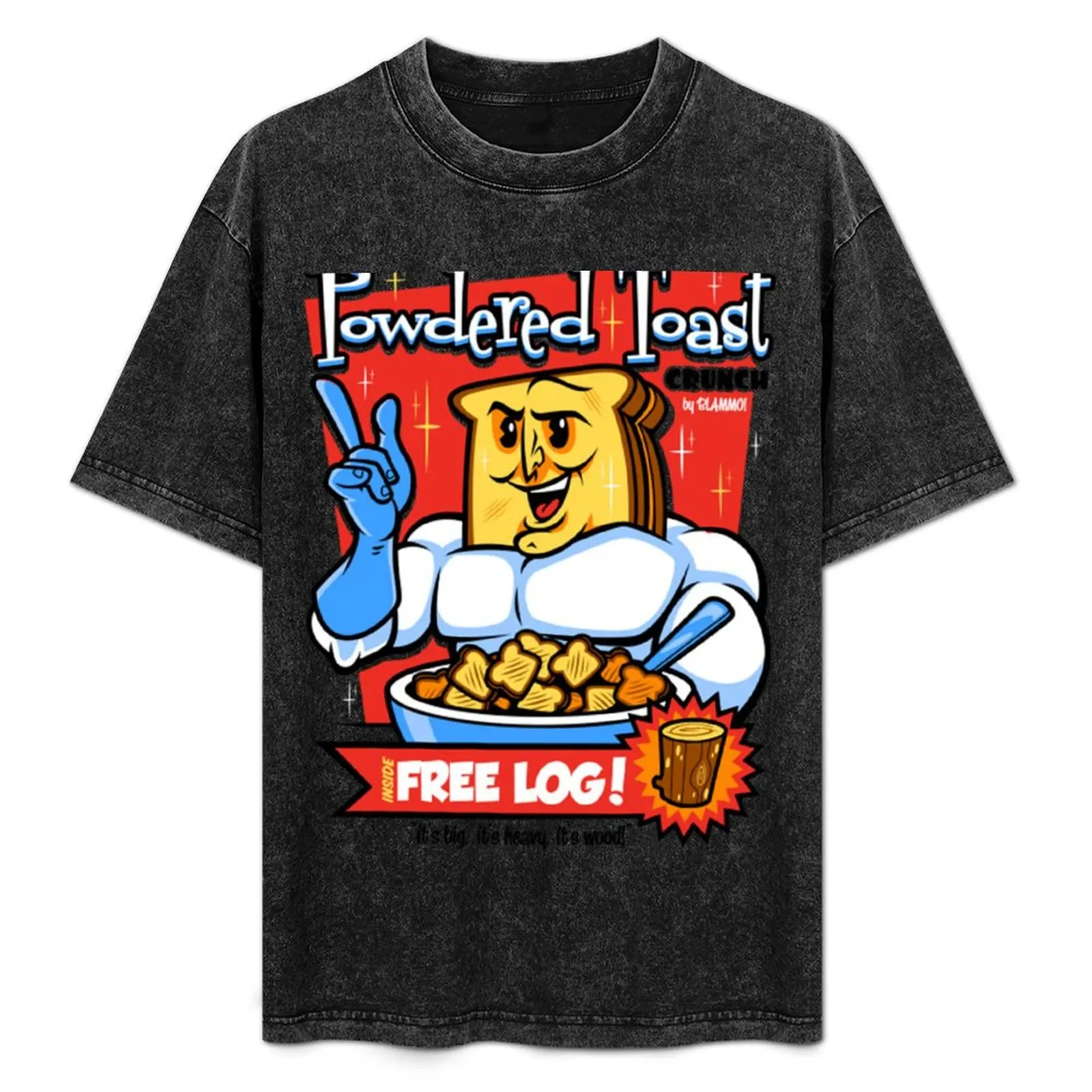 Powdered Toast Crunch Man T-Shirt Utility Work Short Sleeve Top
Powdered Toast Crunch Man T-Shirt Utility Work Short Sleeve Top