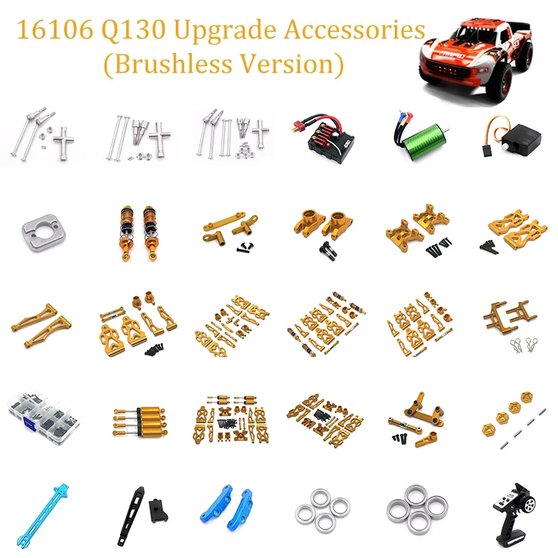 SCY16106PRO Q130 High-speed RC Car Upgrade/modification Metal Aluminum Parts Original Parts Brushless Motor Drive Shaft Gear
SCY16106PRO Q130 High-speed RC Car Upgrade/modification Metal Aluminum Parts Original Parts Brushless Motor Drive Shaft Gear
