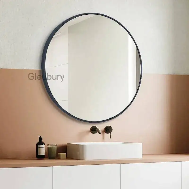 Wall Round Nordic Bathroom Mounted Mirror Dressing Table Mirror Make Up Wooden Miroir Salle De Bain Aesthetic Room Decoration
Wall Round Nordic Bathroom Mounted Mirror Dressing Table Mirror Make Up Wooden Miroir Salle De Bain Aesthetic Room Decoration