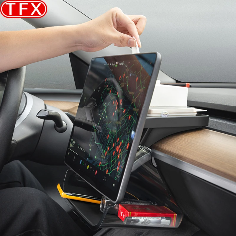 For Tesla Model 3 Y 2023 2022 2021 Car Styling Storage Box Under the Central Control Screen Storage Tissue Bracket Accessories
For Tesla Model 3 Y 2023 2022 2021 Car Styling Storage Box Under the Central Control Screen Storage Tissue Bracket Accessories