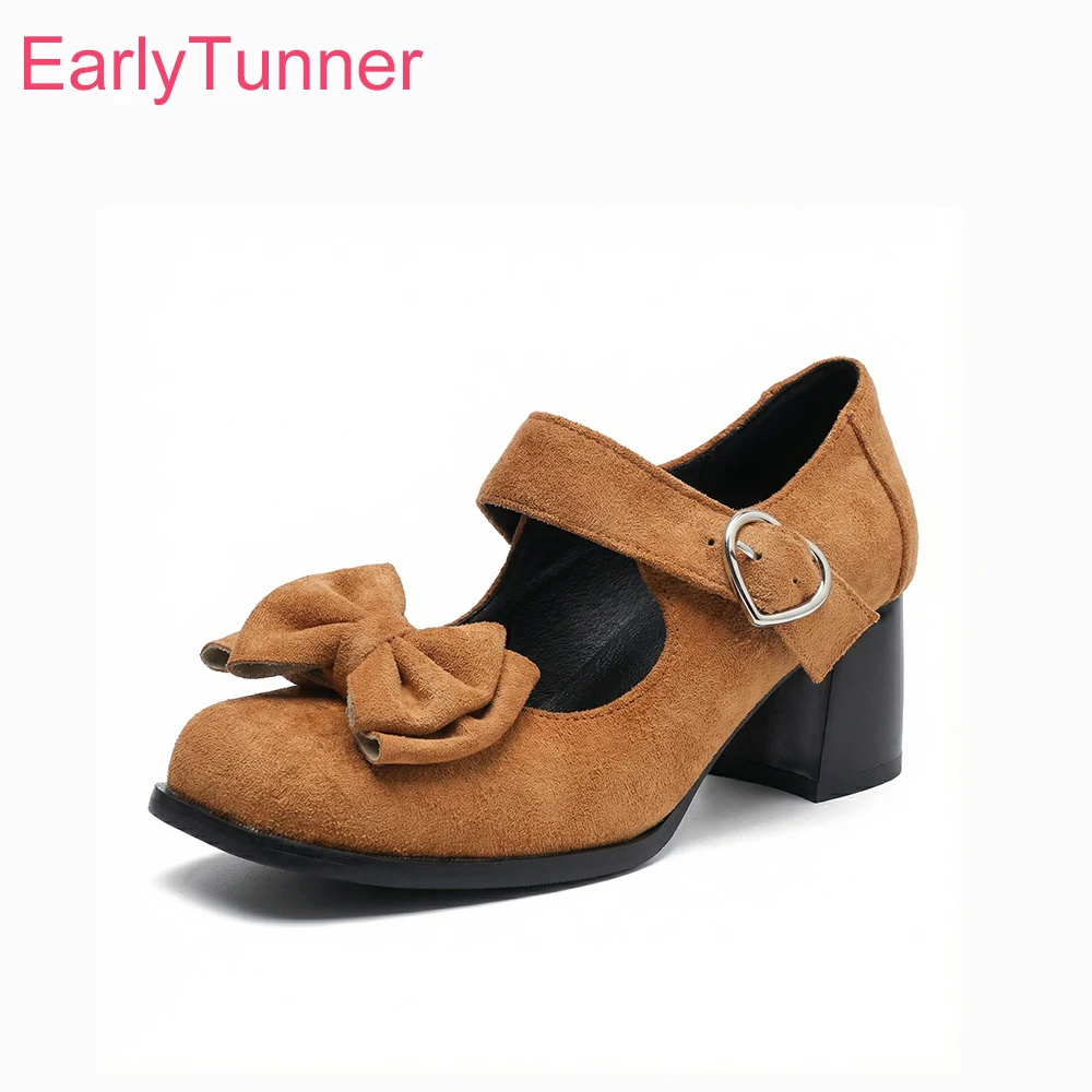 Женские туфли-лодочки 2026 года, коричневые, с квадратным носком, на высоком устойчивом каблуке, повседневные, большие размеры 12, 43, 47, нескользящие
Женские туфли-лодочки 2026 года, коричневые, с квадратным носком, на высоком устойчивом каблуке, повседневные, большие размеры 12, 43, 47, нескользящие