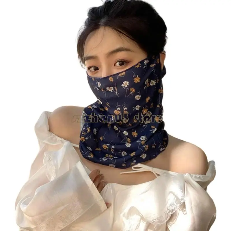 367C Fashionable Flower Pattern Face Cover Breathable Sunscreen Neck Scarf With Face and Neck Coverage Design For Daily Wear
367C Fashionable Flower Pattern Face Cover Breathable Sunscreen Neck Scarf With Face and Neck Coverage Design For Daily Wear
