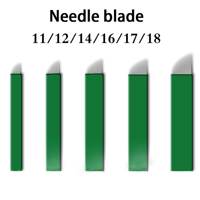 100 шт. 0,2-0,25 мм лезвия иглы для татуировки 12 14 16 18Pin иглы для перманентного макияжа бровей для 3D-вышивки ручная ручка
100 шт. 0,2-0,25 мм лезвия иглы для татуировки 12 14 16 18Pin иглы для перманентного макияжа бровей для 3D-вышивки ручная ручка