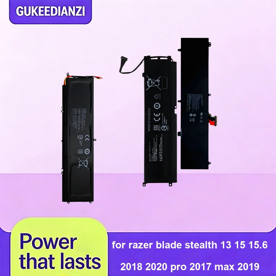 Battery For Razer Blade Stealth 13 15 15.6 2018 2020 Pro 2017 Max 2019 RC30-0270 RZ09-0270
Battery For Razer Blade Stealth 13 15 15.6 2018 2020 Pro 2017 Max 2019 RC30-0270 RZ09-0270