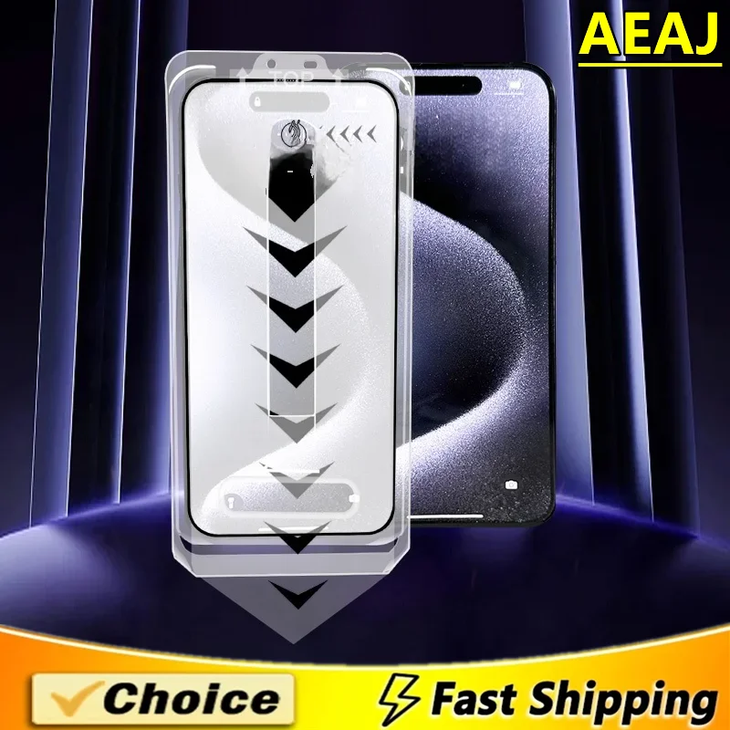 AEAJ Quick-Apply Dust Free Installation HD Screen Protector For iPhone 16 14 13 12 11 15 Pro Max XR X XS MAX 16 Plus Glass Film
AEAJ Quick-Apply Dust Free Installation HD Screen Protector For iPhone 16 14 13 12 11 15 Pro Max XR X XS MAX 16 Plus Glass Film