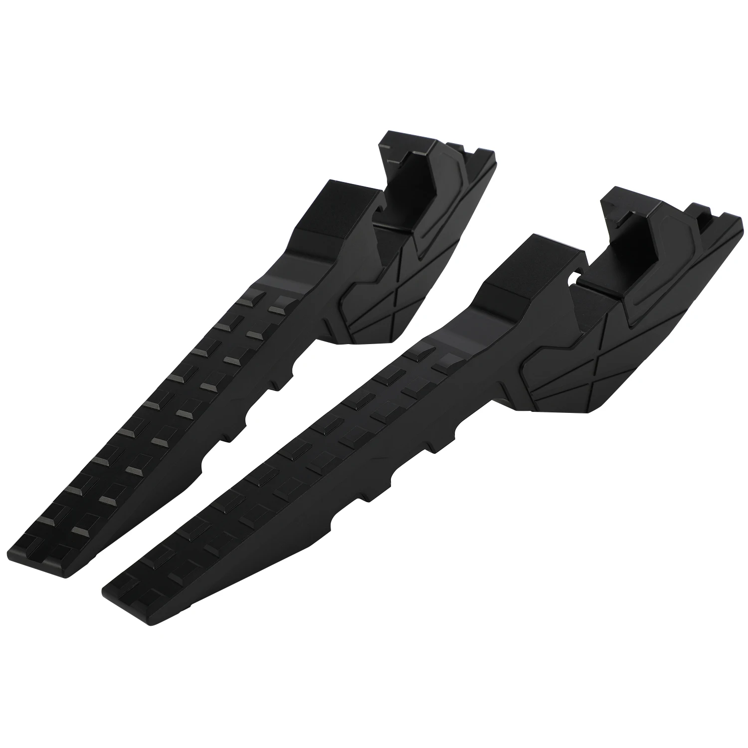 Modified accessories Aluminum alloy foot pedal Extension bracket Rear seat foot pedal
Modified accessories Aluminum alloy foot pedal Extension bracket Rear seat foot pedal