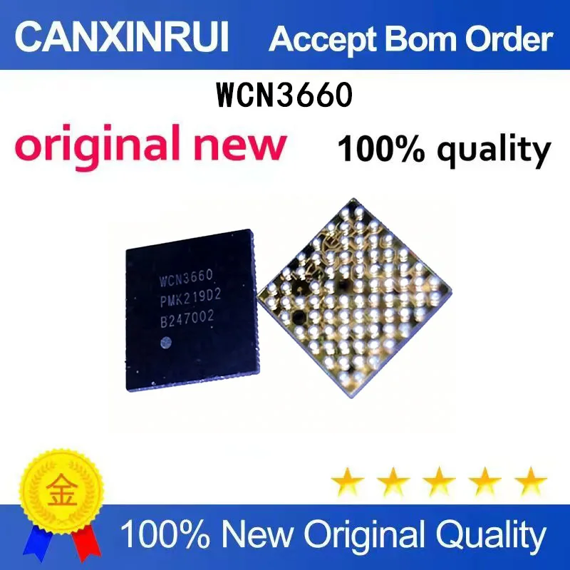 (5-100 PCS) Brand new original WIFI module IC WCN3660 3660
(5-100 PCS) Brand new original WIFI module IC WCN3660 3660