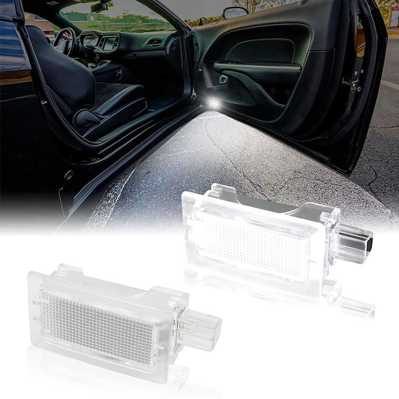 LED Door Welcome Courtesy Lights for 2001-2020 Dodge Charger Challenger Avenger Magnum Dart/Chrysler 300 200
LED Door Welcome Courtesy Lights for 2001-2020 Dodge Charger Challenger Avenger Magnum Dart/Chrysler 300 200