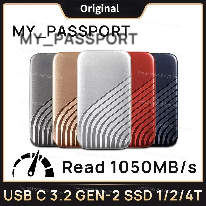 Western Original WO 500G 1TB 2TB 4T NVMe External Portable Solid State Drive My Passport SSD USB-C 3.2 Hard Drives for Laptop PC
Western Original WO 500G 1TB 2TB 4T NVMe External Portable Solid State Drive My Passport SSD USB-C 3.2 Hard Drives for Laptop PC