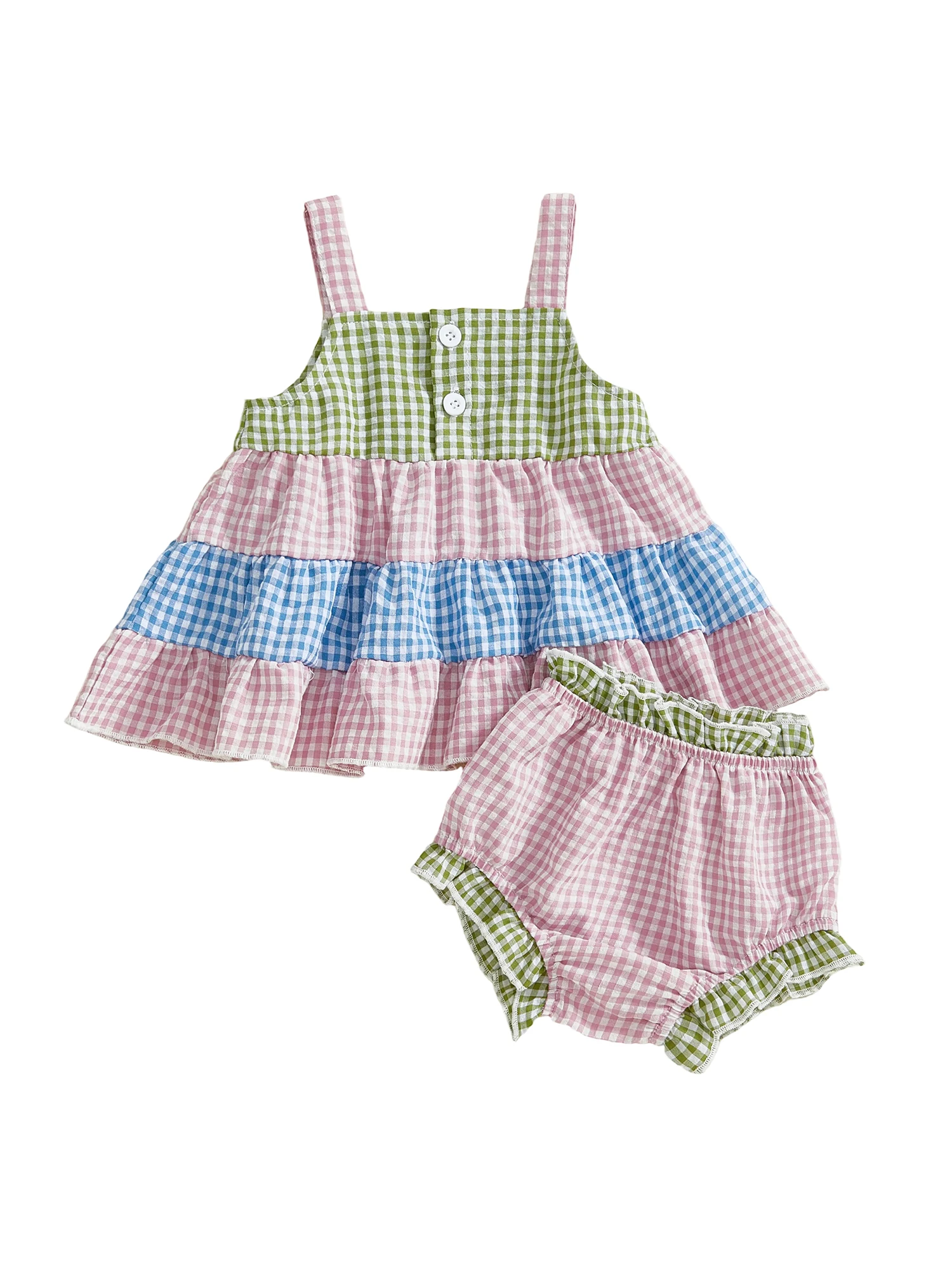 Toddler Girl Floral Print Sleeveless Top and Shorts Set with Bow Detail - 2 Piece Summer Outfit for Baby Girls
Toddler Girl Floral Print Sleeveless Top and Shorts Set with Bow Detail - 2 Piece Summer Outfit for Baby Girls