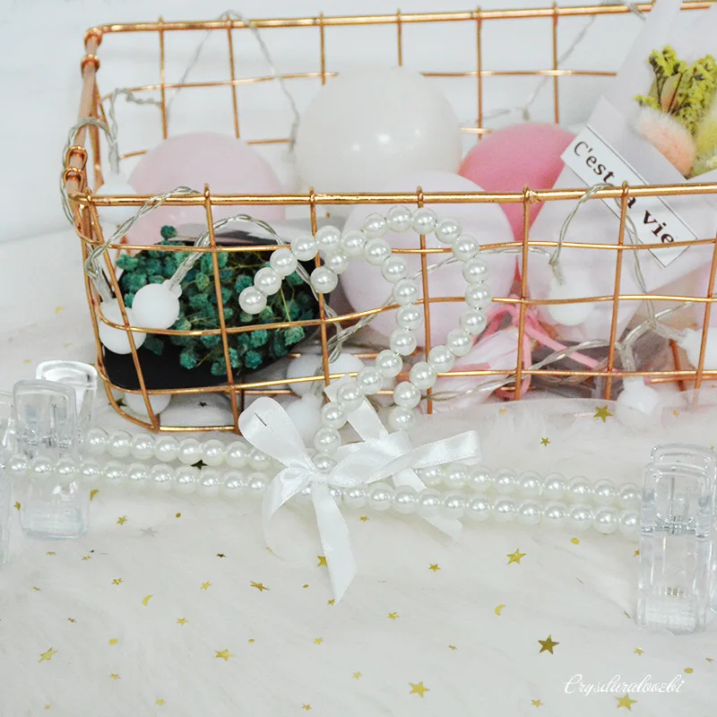10pcs Luxury Pearl Clothes Hanger with Bowknot for Kids Wardrobe Closet Organizer Portable Mini Clothing Hangers Baby Clothing
10pcs Luxury Pearl Clothes Hanger with Bowknot for Kids Wardrobe Closet Organizer Portable Mini Clothing Hangers Baby Clothing