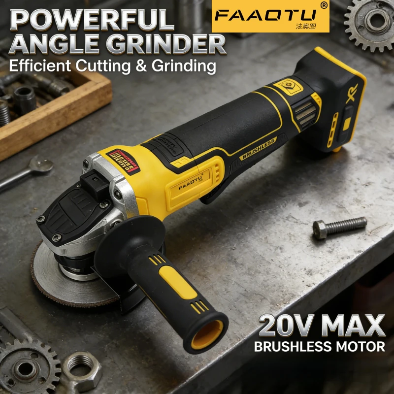 Беспроводная угловая шлифовальная машина FAAOTU DCG406 с бесщеточным двигателем, совместимая с аккумуляторами DW (без аккумулятора)
Беспроводная угловая шлифовальная машина FAAOTU DCG406 с бесщеточным двигателем, совместимая с аккумуляторами DW (без аккумулятора)