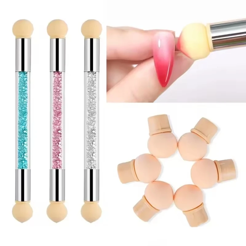 Sponge Heads Replacement Nails Art Gel Polish Color Gradient Brush Painting Brushes Manicure Tools Ultra-thin Line Drawing Pen
Sponge Heads Replacement Nails Art Gel Polish Color Gradient Brush Painting Brushes Manicure Tools Ultra-thin Line Drawing Pen