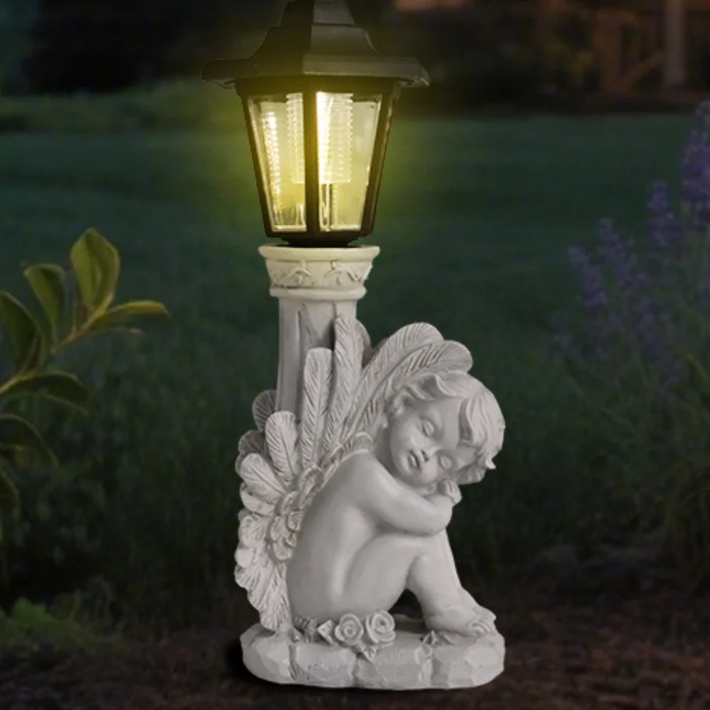 Solar Light Creative Resin Statue Ornaments For Garden Courtyard Outdoor Decor Lawn Lamp Holiday Decorative Lights
Solar Light Creative Resin Statue Ornaments For Garden Courtyard Outdoor Decor Lawn Lamp Holiday Decorative Lights