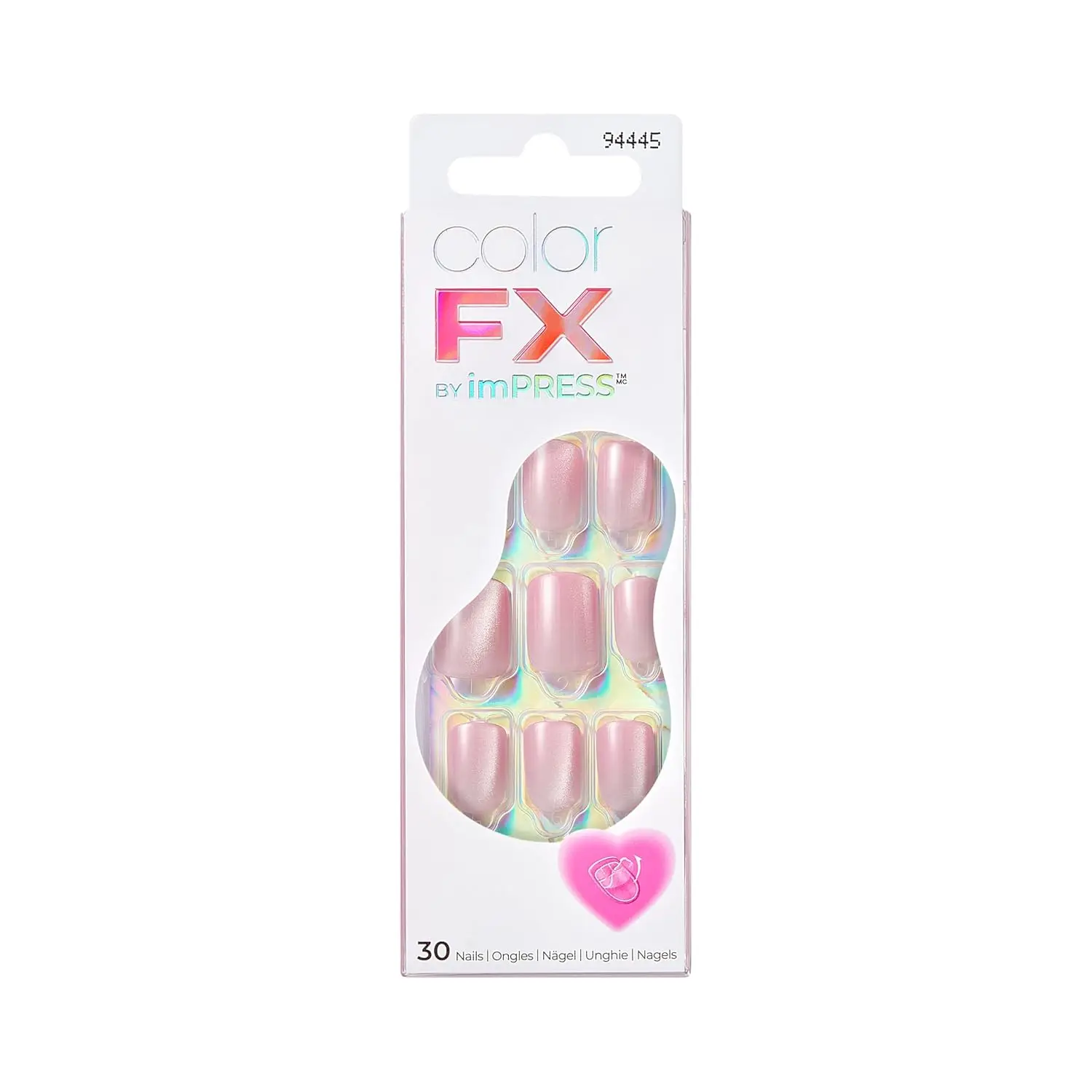 Valentine's Day Press On Nails - Short Squoval, Pink Gradient, 10-Day Hold, 30 Pcs
Valentine's Day Press On Nails - Short Squoval, Pink Gradient, 10-Day Hold, 30 Pcs