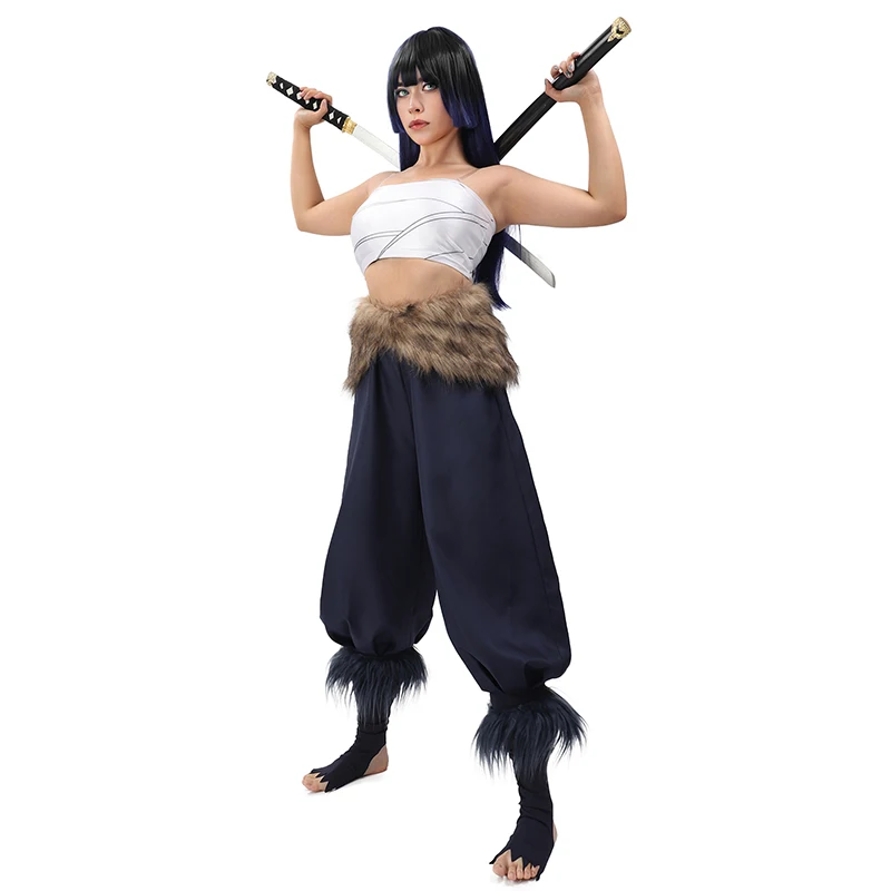 WENAM Women's Inosuke Cosplay Female Costume Tube Top Pants Apron Adult Halloween Masquerade Birthday Party Costumes
WENAM Women's Inosuke Cosplay Female Costume Tube Top Pants Apron Adult Halloween Masquerade Birthday Party Costumes