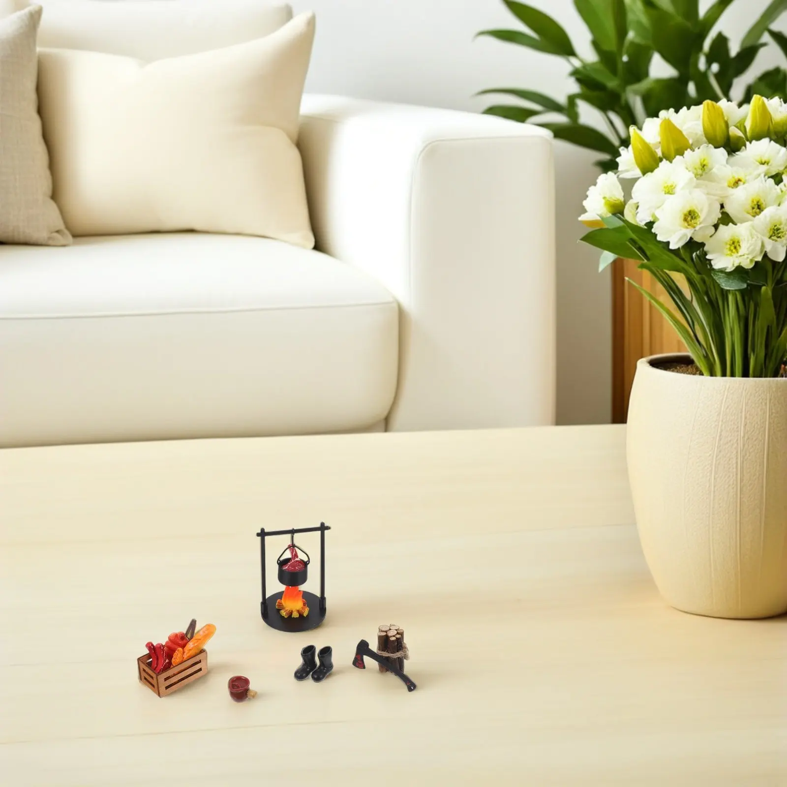 1Set Resin Miniature Campfire Pretend Kitchen Stove Fake Steak Food Outdoor Micro Landscape Decoration for Dollhouse Miniature
1Set Resin Miniature Campfire Pretend Kitchen Stove Fake Steak Food Outdoor Micro Landscape Decoration for Dollhouse Miniature