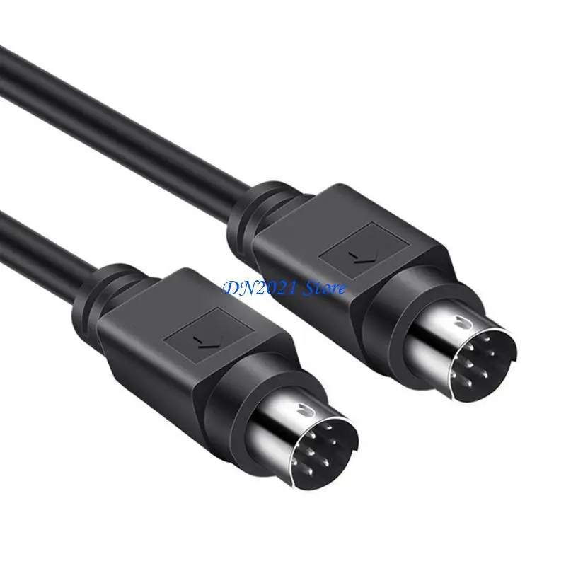 F3KE MD8 8Pin Data Transfer Cable For PLC Programming 1M/2M Length PVC Cord Male To Male/Female