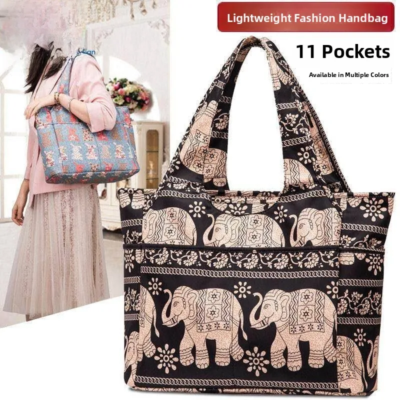 Casual Oxford Nylon Women's Bag Travel Large Capacity Handbag Shoulder Bag Tote Bag Soft Handle Double Strap Foldable Square ...
Casual Oxford Nylon Women's Bag Travel Large Capacity Handbag Shoulder Bag Tote Bag Soft Handle Double Strap Foldable Square ...