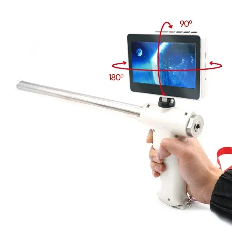 Upgrade Type Handheld Cow AI Artificial Insemination Device Visual Cattle Semen Insemination gu with camer
Upgrade Type Handheld Cow AI Artificial Insemination Device Visual Cattle Semen Insemination gu with camer