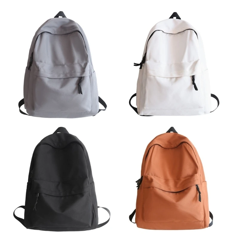 Fashion Simple Solid Color Nylon Backpack for Boy Girl Student Large Capacity School Bookbag Casual Waterproof Travel Rucksack
Fashion Simple Solid Color Nylon Backpack for Boy Girl Student Large Capacity School Bookbag Casual Waterproof Travel Rucksack