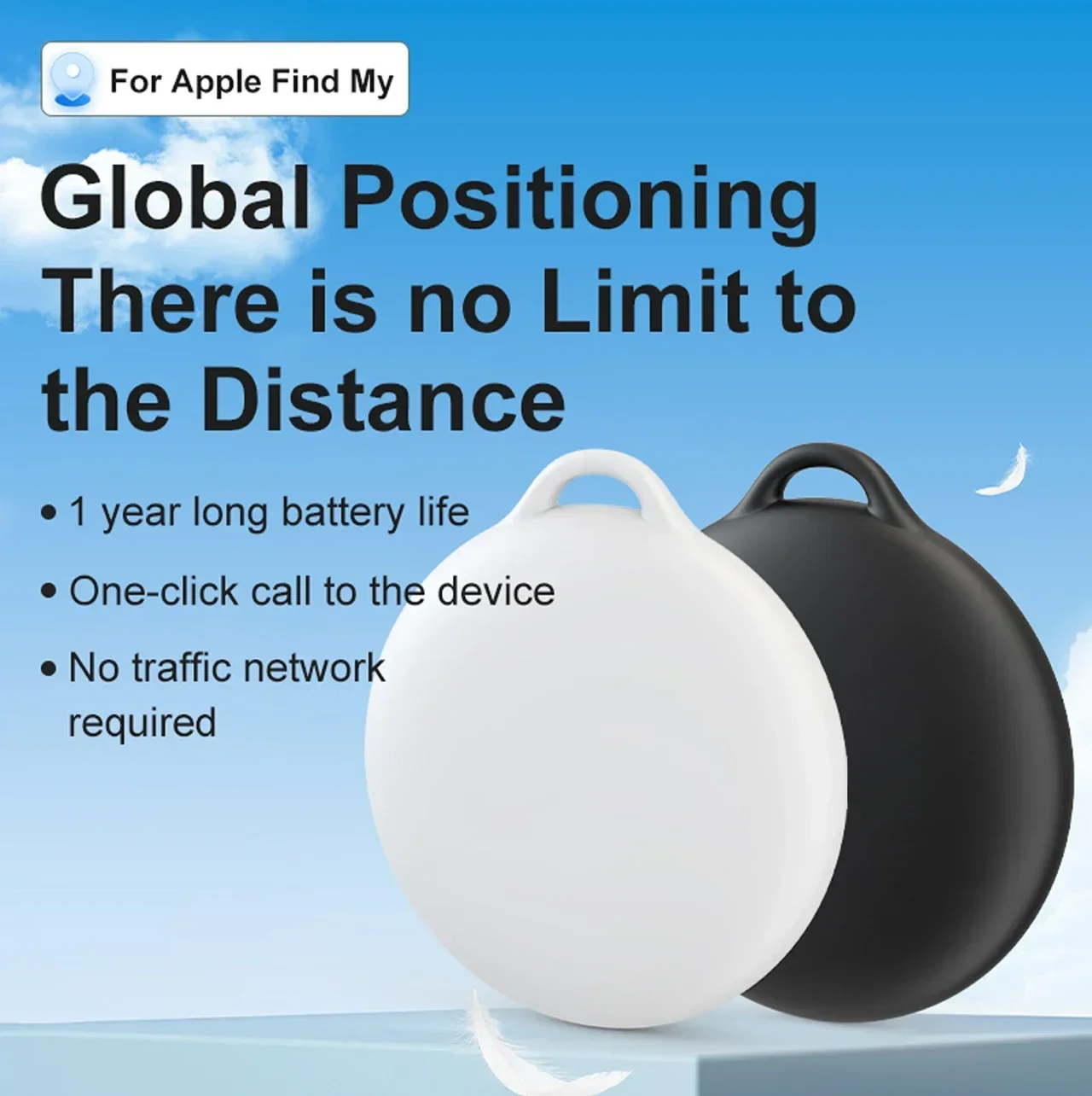 Новые AirTags (только для iOS) - набор из 4 штук, Bluetooth-трекер для iOS Find My, со сменной батареей, для поиска ключей и других предметов.
Новые AirTags (только для iOS) - набор из 4 штук, Bluetooth-трекер для iOS Find My, со сменной батареей, для поиска ключей и других предметов.