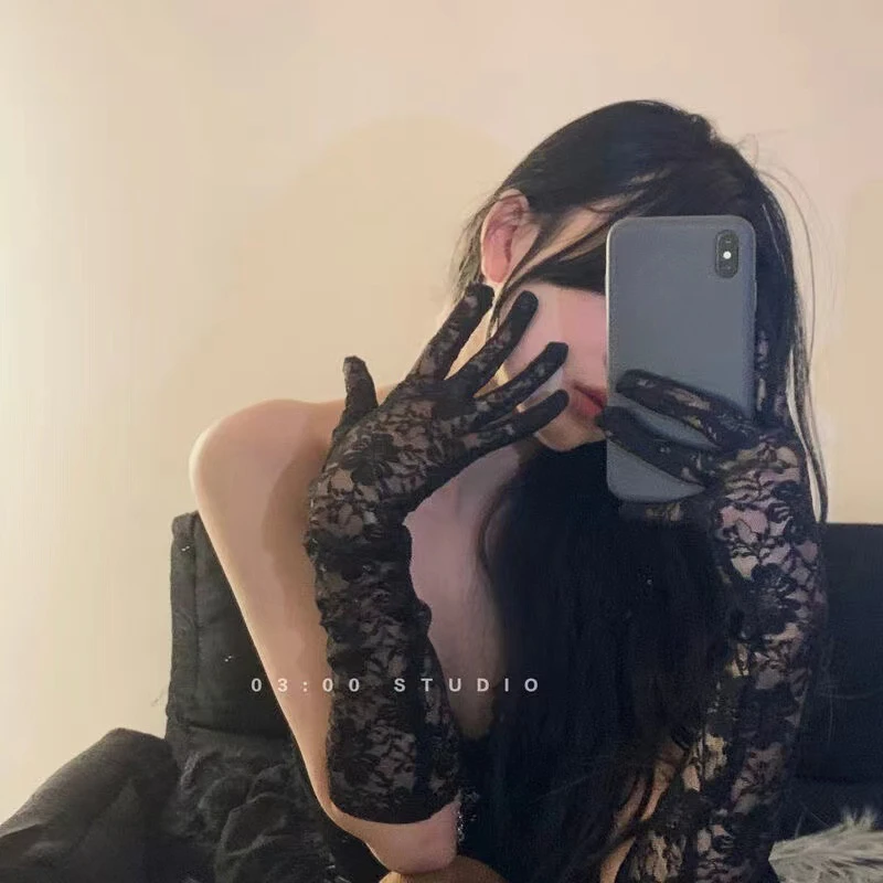 Fingerless Mesh Gloves Dress Accessories Women's Arm Protector Sexy Sleeve Gloves
Fingerless Mesh Gloves Dress Accessories Women's Arm Protector Sexy Sleeve Gloves