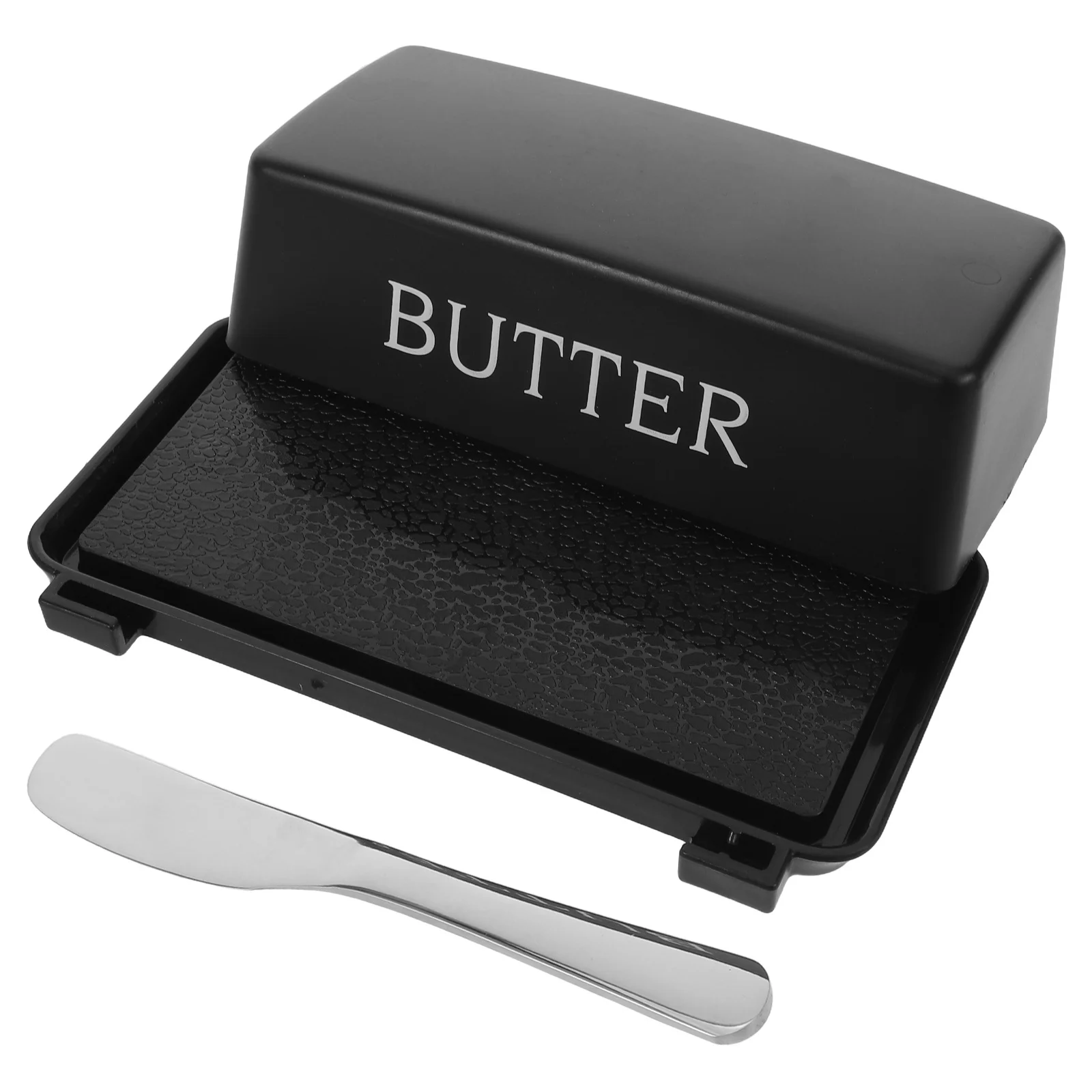 Butter Dish with Lid and Knife Airtight Storage Container Spacious for Kitchen Countertop Butter Dish Cheese Holder
Butter Dish with Lid and Knife Airtight Storage Container Spacious for Kitchen Countertop Butter Dish Cheese Holder