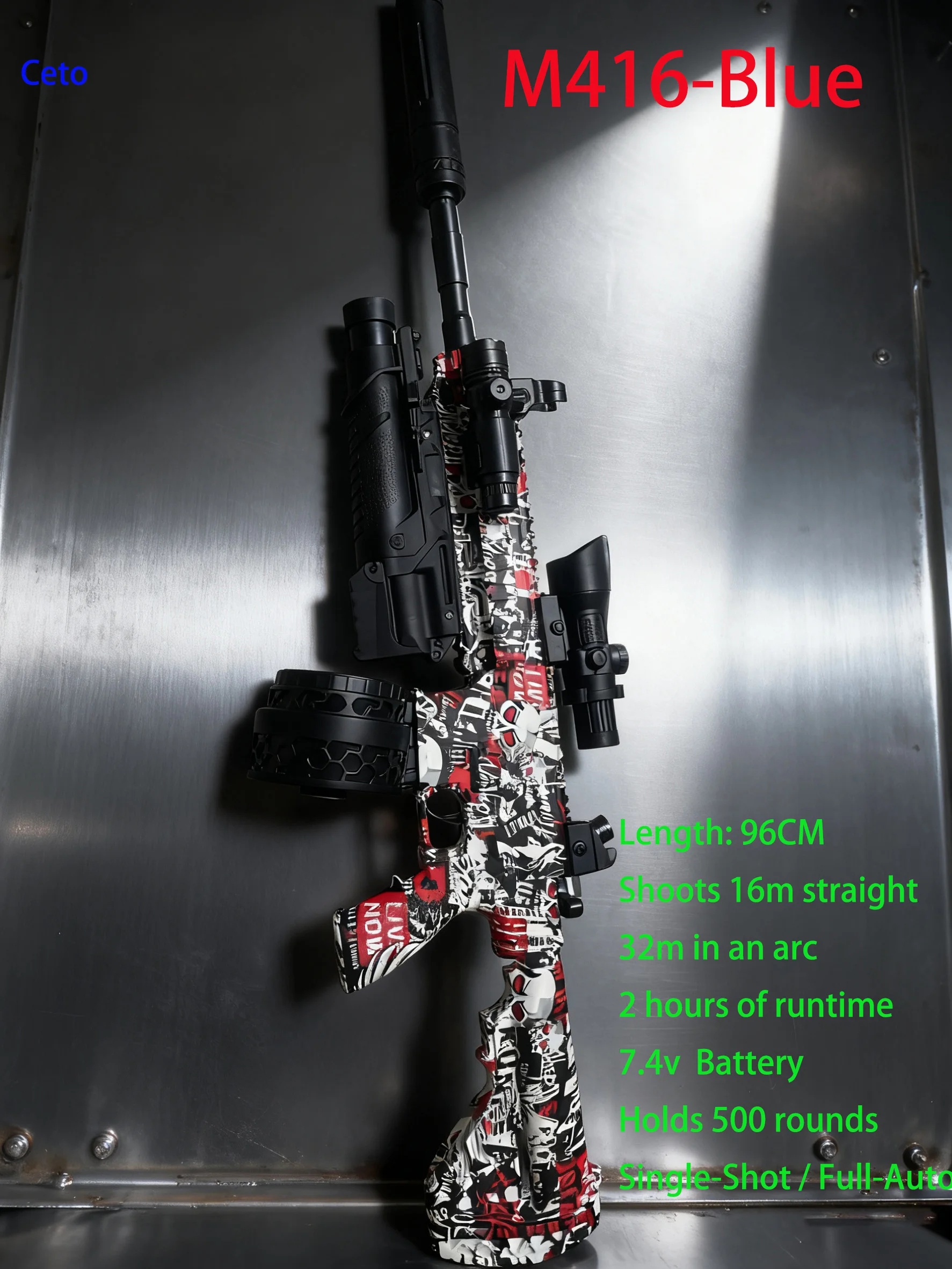 Автоматический электрический гелевый шариковый бластерный пистолет | Экологичная игрушка для стрельбы на открытом воздухе дальнего действия для командной битвы | Безопасные гелевые бластеры для взрослых
Автоматический электрический гелевый шариковый бластерный пистолет | Экологичная игрушка для стрельбы на открытом воздухе дальнего действия для командной битвы | Безопасные гелевые бластеры для взрослых