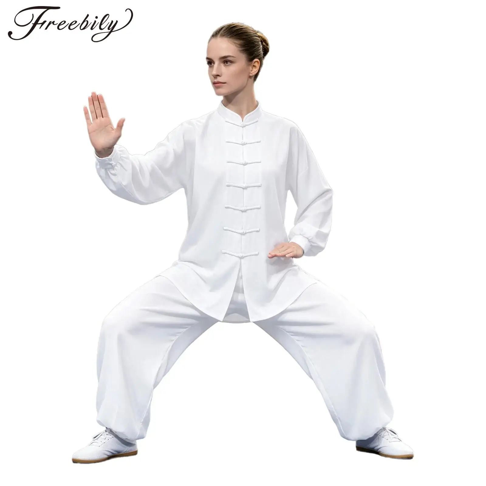 Taichi Suits for Women Men Martial Art Wushu Clothes Chinese Traditional Clothing Tai Chi Uniform T Adults Kung Fu Suits
Taichi Suits for Women Men Martial Art Wushu Clothes Chinese Traditional Clothing Tai Chi Uniform T Adults Kung Fu Suits