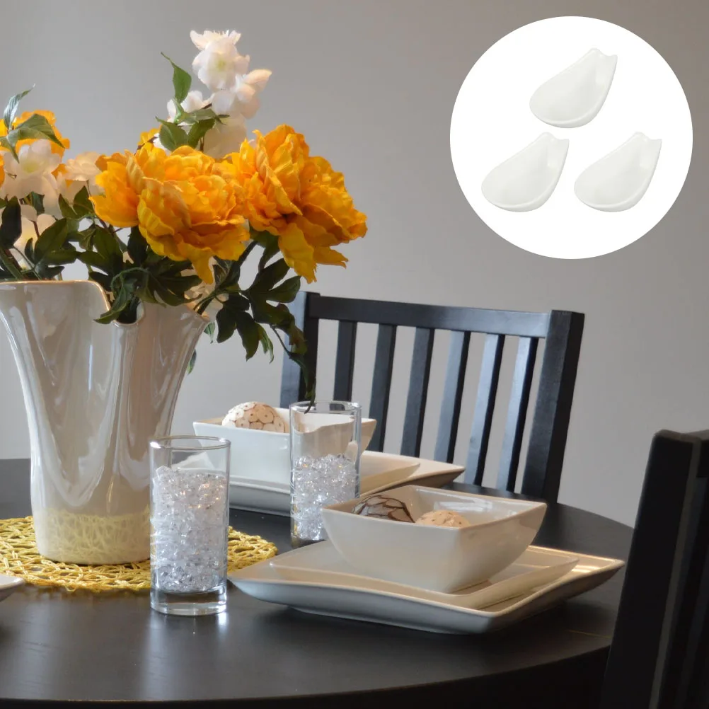 3Pcs Ceramic Spoon Rest Kitchen Utensil Holder Practical Ladle Stand Ceramic Spoon Rest Restaurant Scoop Holders
3Pcs Ceramic Spoon Rest Kitchen Utensil Holder Practical Ladle Stand Ceramic Spoon Rest Restaurant Scoop Holders